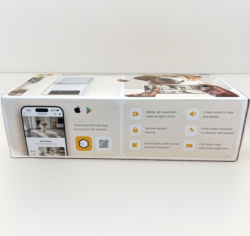 Petcube Bites 2 Lite Interactive WiFi Treat Dispenser & Pet Monitoring Camera gallery
