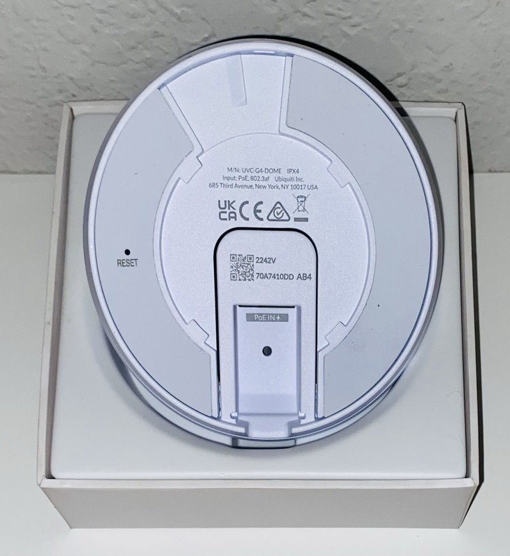 UBIQUITI Networks UNIFI Protect G4 DOME 4MP Vandal Resistant Compact Camera NIB gallery