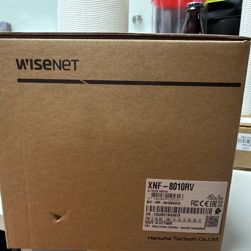 Wisenet Hanwha XNF-8010RV Fisheye Network Camera gallery
