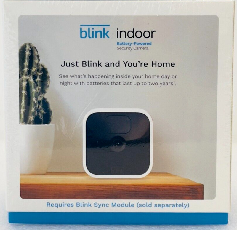 Blink Indoor Add-on Security Camera (Sync Module Required) BCM00410U, NEW gallery