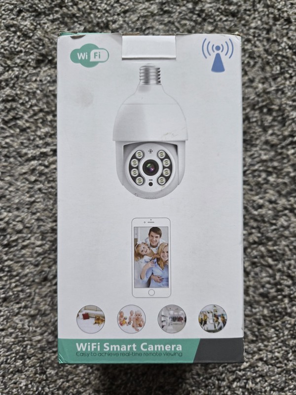 ​HomePlus 2K Smart Security Camera - Works with Alexa - NEW (Open Box) gallery