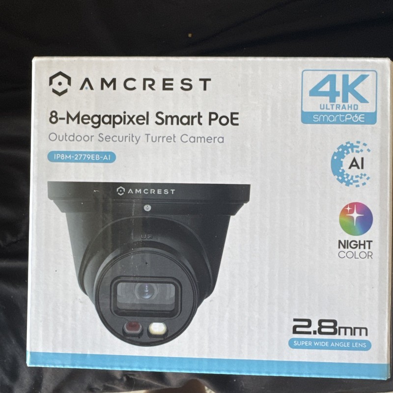 Amcrest 8-Megapixel Smart Poe