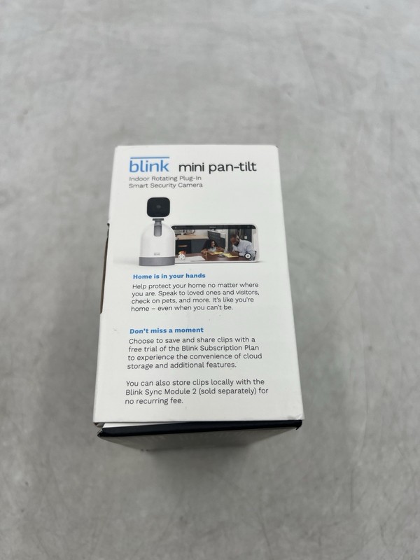 Blink Mini Pan-Tilt Rotating Indoor Plug-in Smart Security Camera gallery
