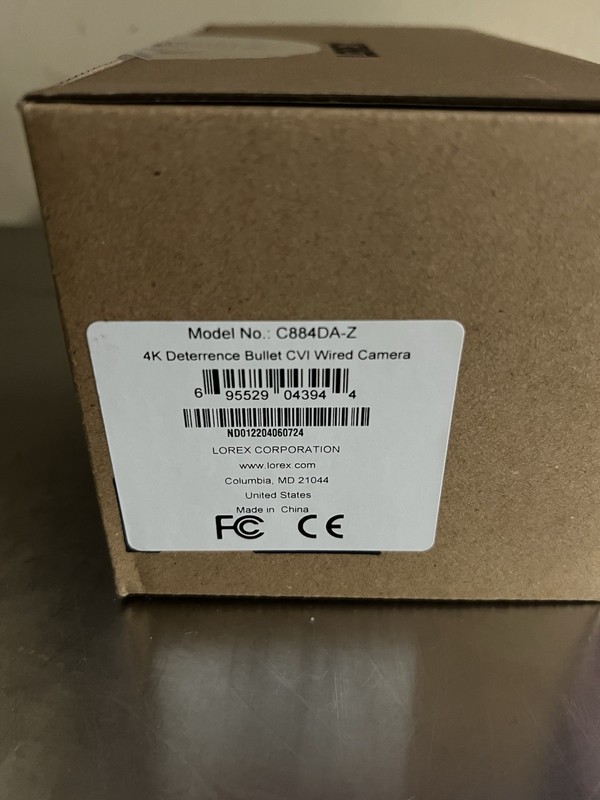 NOS New Lorex C884DA 4K Smart Deterrence CVI Wired Camera gallery
