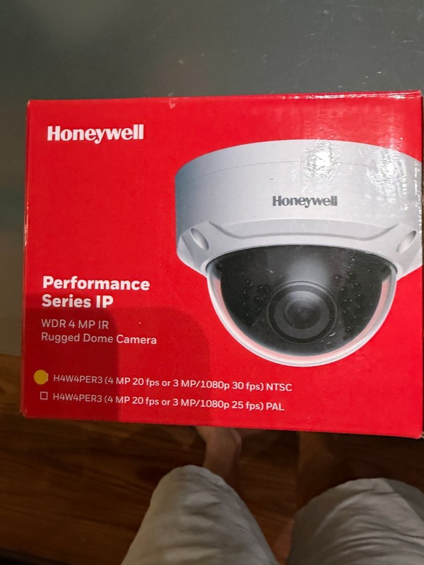 Honeywell H4W4PER3 4MP IP Network Camera, IR, WDR, Outdoor Rugged Mini Dome gallery