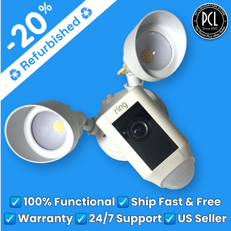 ✅ Ring Floodlight Cam Hardwire Security Camera 100% Functional – READ!!! ✅