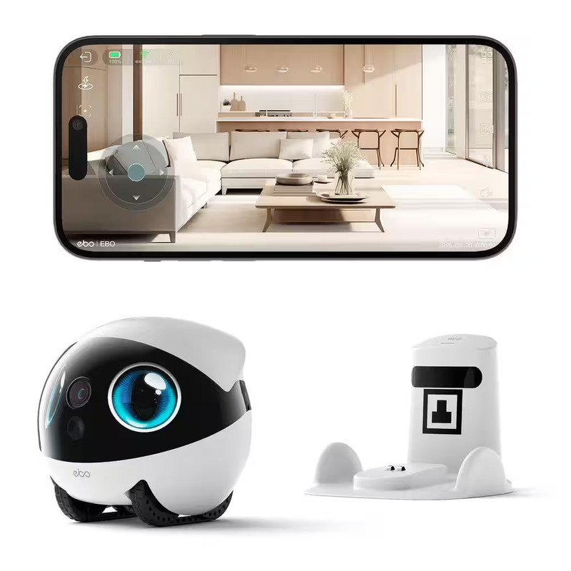 EBO Air 2S Family Bot Home Robot Camera: Companion Robot, Movable Robot Camera, gallery