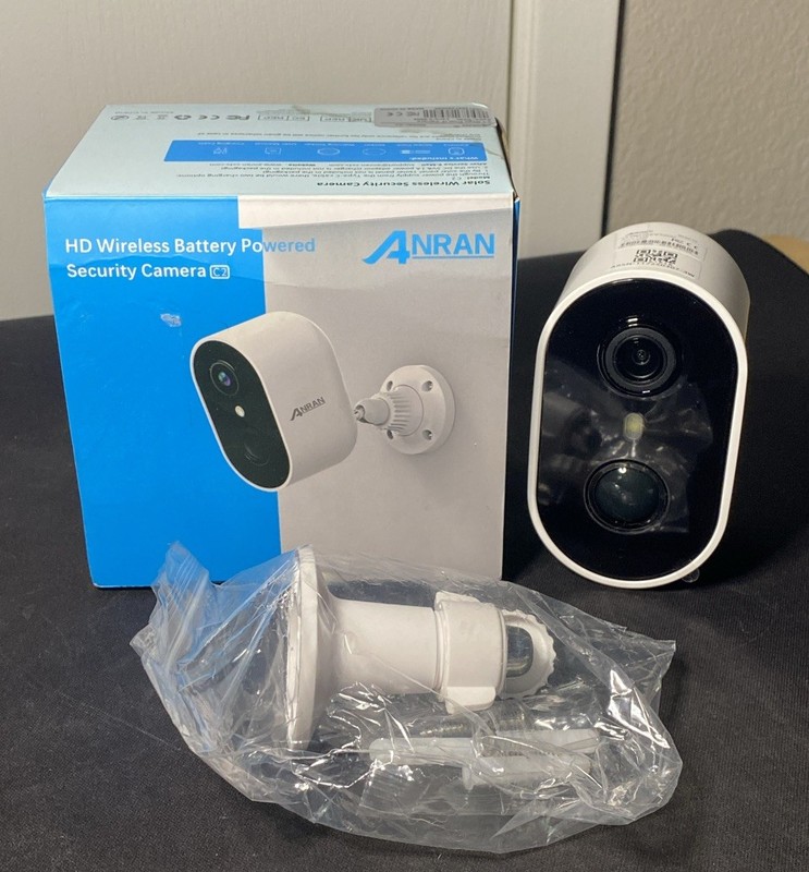 ANRAN Wireless Solar Security Camera Battery WiFi Spotlight Audio Night Vision
