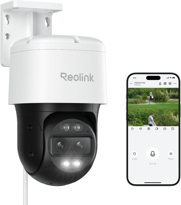 Duo 3 Poe 16MP UHD Dual-Lens Security Camera Bundle with 360 Camera with Dual-Le gallery
