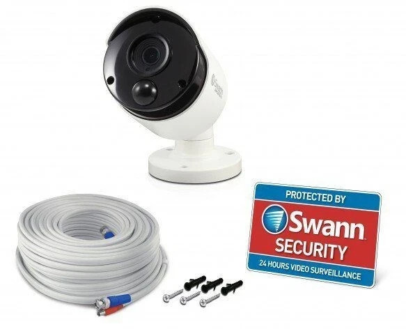Swann SWPRO-5MPMSBPK2 Thermal Sensing CCTV Camera 1080p Super HD 5MP PIR 4900 gallery