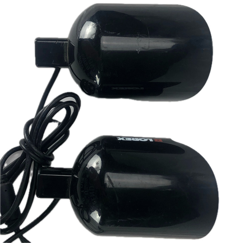 Lorex MC6950 Security Camera High Resolution Color Indoor Outdoor FOR PARTS 2PC gallery