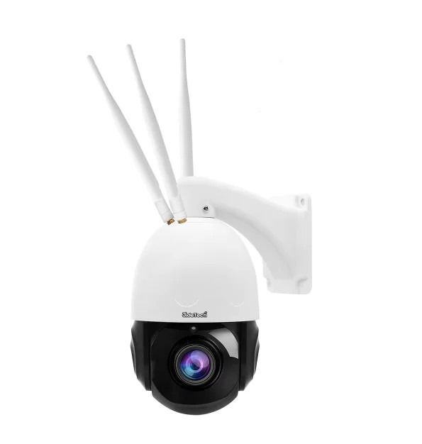 JideTech 5MP WiFi Outdoor IP Camera 20X Zoom Two-Way Audio Support Auto Tracking