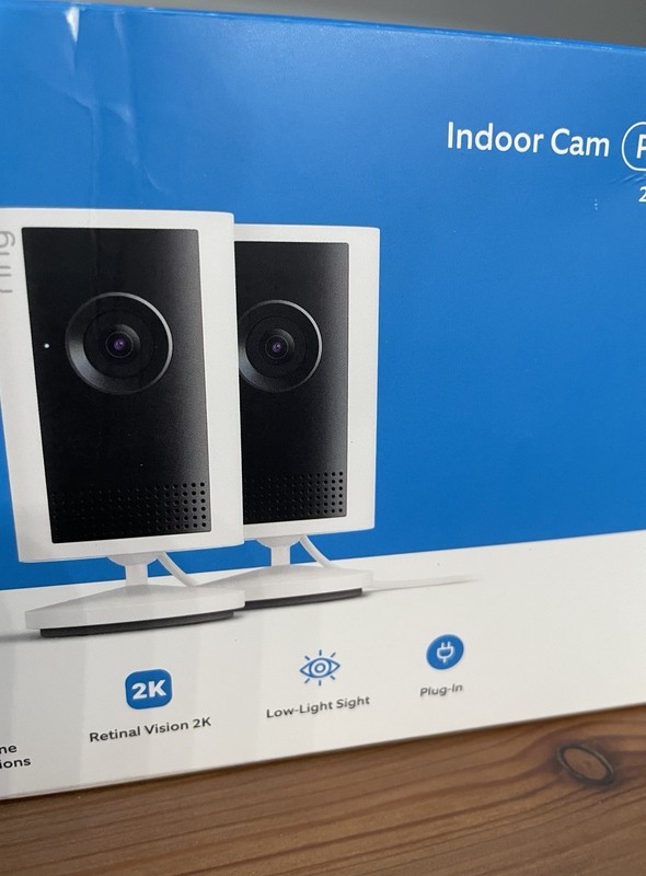 New 2-Pack Ring Indoor Cam Plus Retinal Vision 2K Low Light Sight Motion gallery