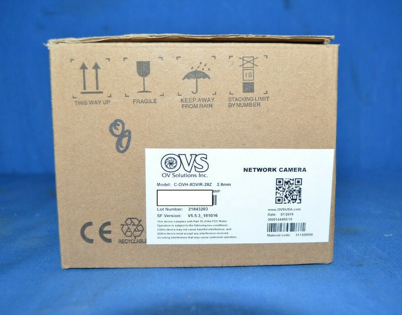 C-OVH-8DVIR-28Z_8MP H.265 WDR IR Fixed Dome Camera with Wall Mount gallery