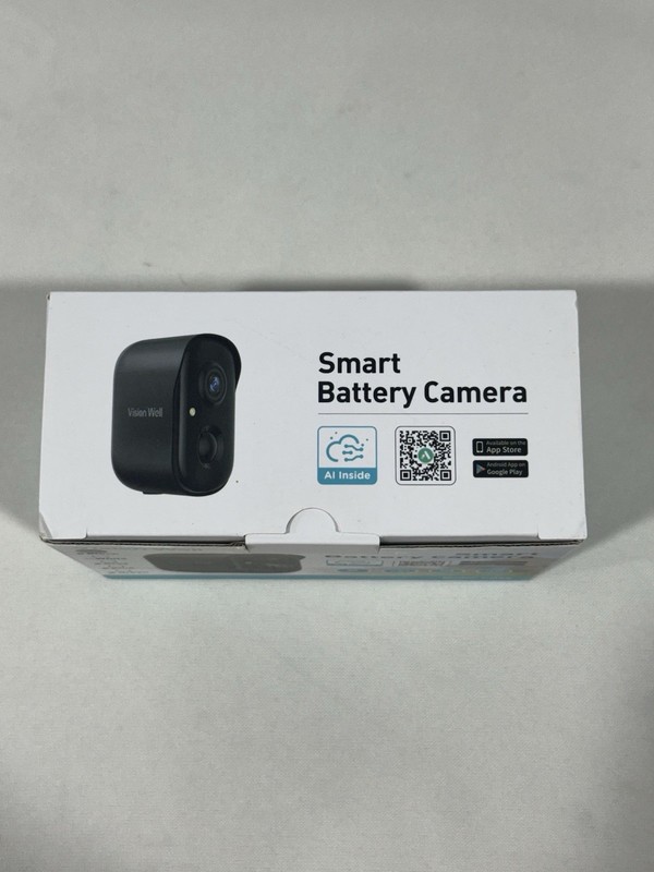 NIB Vision Well Smart Battery Camera CG6S-Black 2 Way Audio gallery