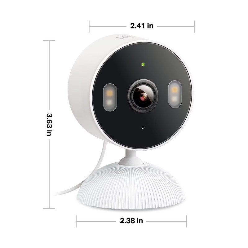 New TP-Link Tapo TCW61 Indoor Outdoor HD Security Camera with Color Night Vision gallery