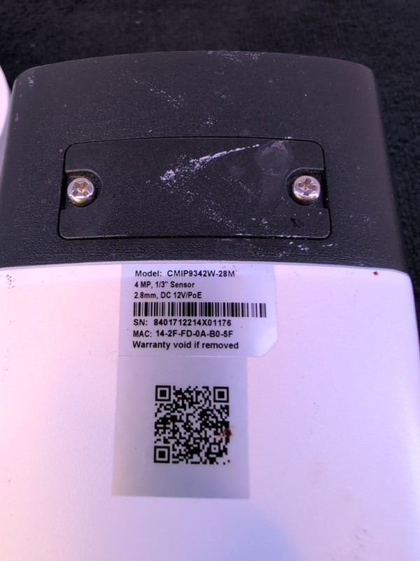 LTS Outdoor Bullet IP Camera 4MP -CMIP9342W -Preowned gallery