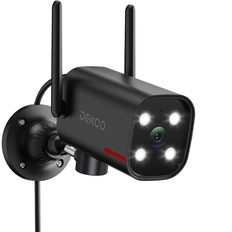 Wired 2K Outdoor, 180° Pan & 270° Coverage, 24/7 Constant Power Surveillance,…