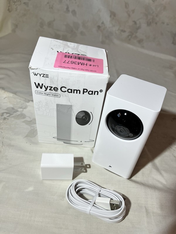 WYZE Cam Pan v2 1080p Pan/Tilt/Zoom Indoor Baby Monitoring Camera with Color gallery