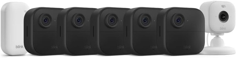 Blink Outdoor 4 Wireless 6 Camera Smart Security System with Sync Module Core