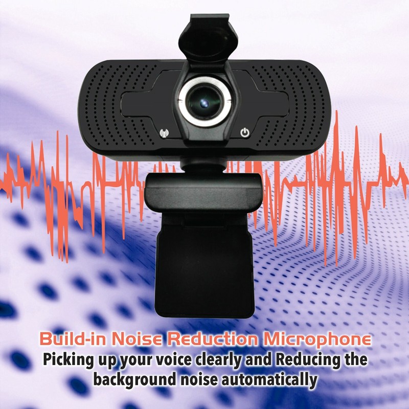 HD 1080P Webcam with Microphone USB Computer Camera for Live Streaming Webcam gallery