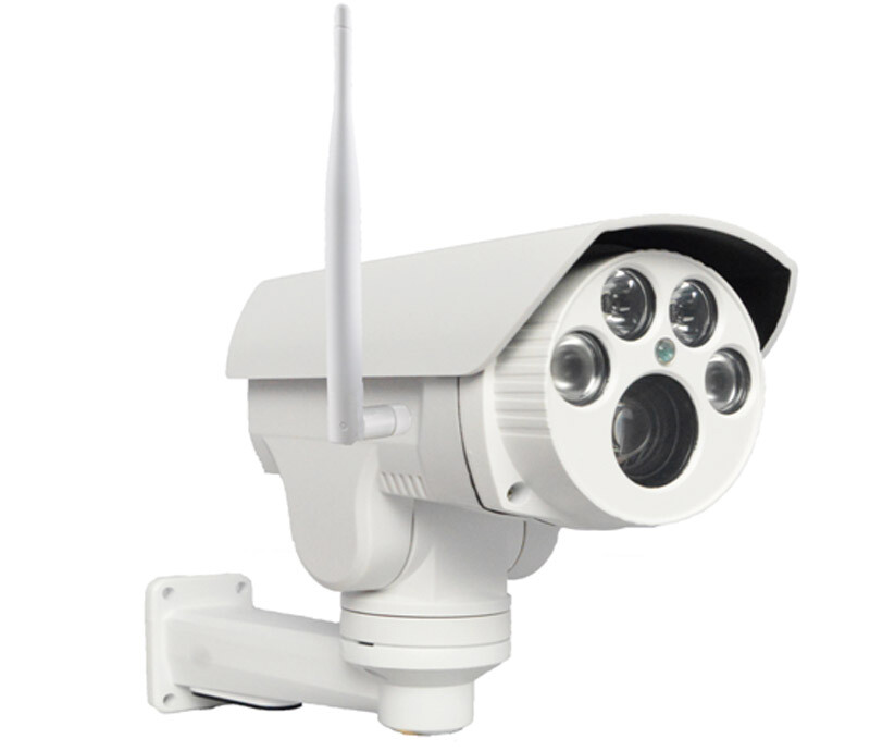 2 PCS 5.0MP 10X Optical Zoom Wireless WIFI CCTV Camera Outdoor HD Bullet Camera