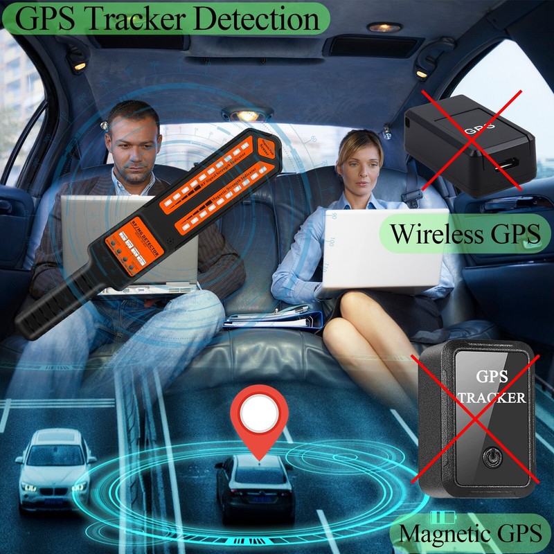 KAXYUYA Hidden Camera Detector, Bug Detector Sweeper , GPS Tracker Detector gallery