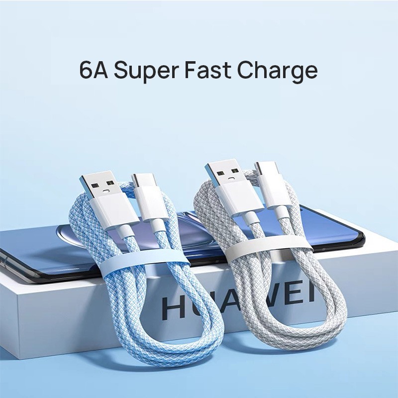Type C Cable Fast Charge 2A Data 1m 2m USB Charge Cable for Cell Phone Silver gallery