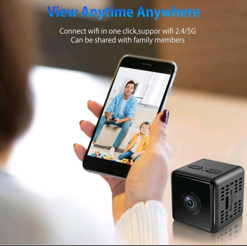 HD Wi-Fi Cube Camera, IP Network, Indoor, Color, USB Powered, Model HDwificamPro gallery