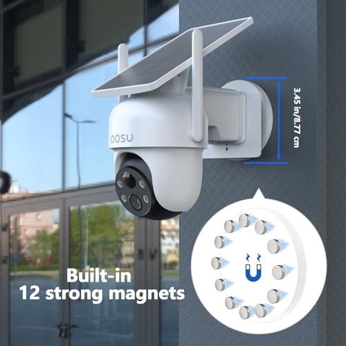 Magnetic Mount Compatible with eufy Security Solocam S340/E30/E42/4G LTE White gallery