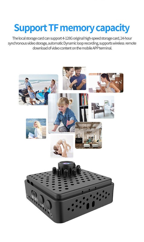 W18 Camera HD Outdoor Sports Camera WiFi Home Security Wireless Camera Sports DV gallery
