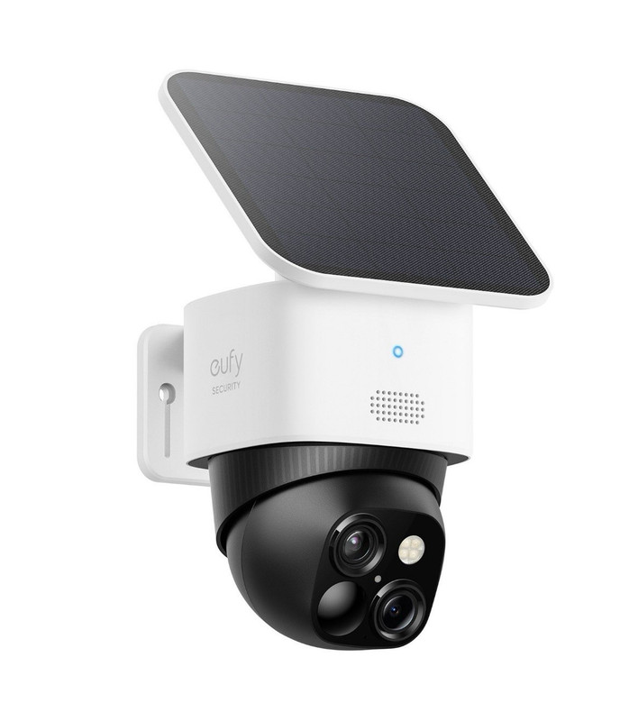 eufy Security SoloCam S340 Solar Outdoor Weatherproof Wireless WiFi PTZ Color