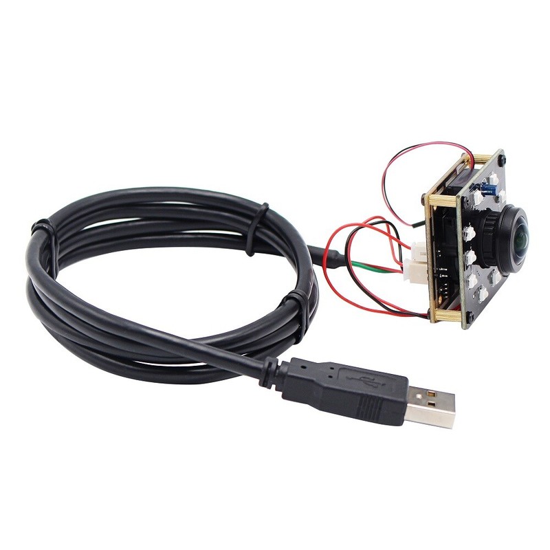 1080P H.264 USB camera w/ 180degree Fisheye lens IR leds Night Vision 2MP Webcam gallery