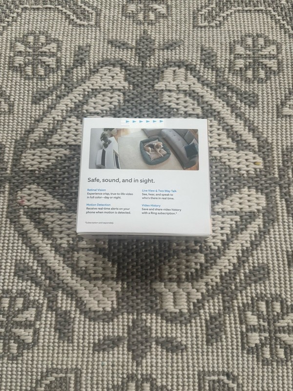 Ring Indoor Cam 2nd Gen (B0B6GLQJMV) Wi-Fi 1080p FHD Indoor Camera - White gallery