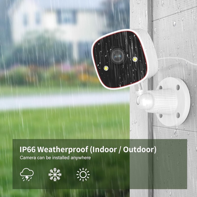 2K Full-Color Night Vision Security Camera – Plug-in, Dual-Band WiFi gallery