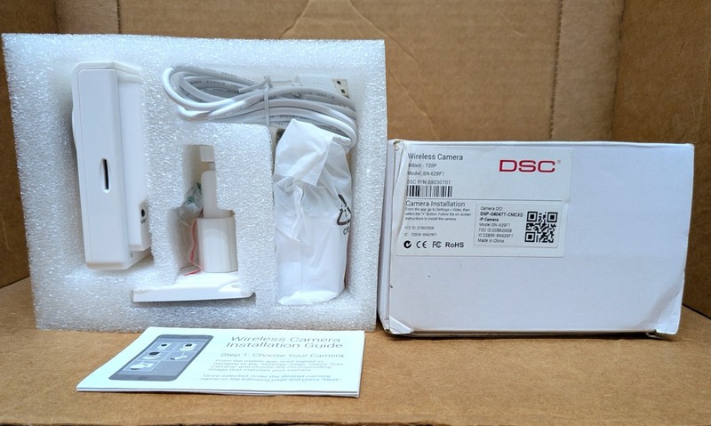 DSC SN-629F1 INDOOR WIRELESS CAMERA 720P