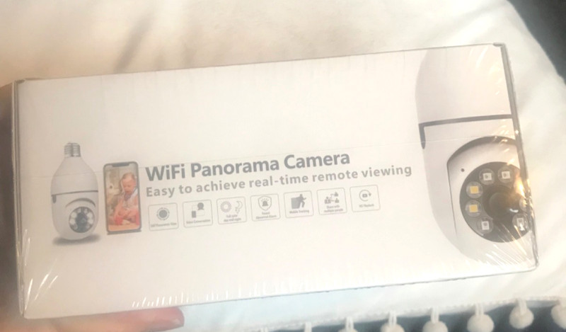 Owluck WiFi Panorama Camera 360 degrees Real Time Remote Viewing NEW NIB