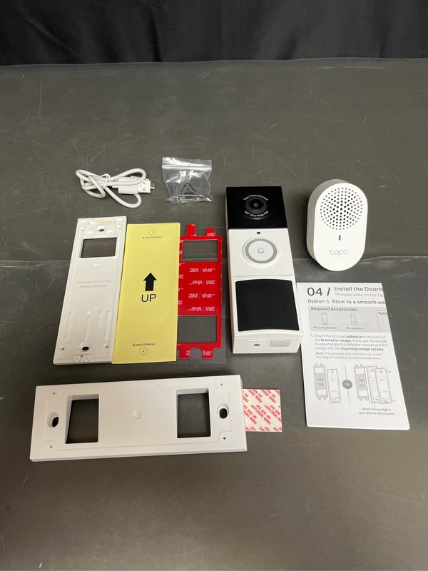 TP-LINK VIDEO DOORBELL CAMERA 1 TAPO D210, 1 TAPO D100C SPEC: 2K 3MP (2304 1296) gallery