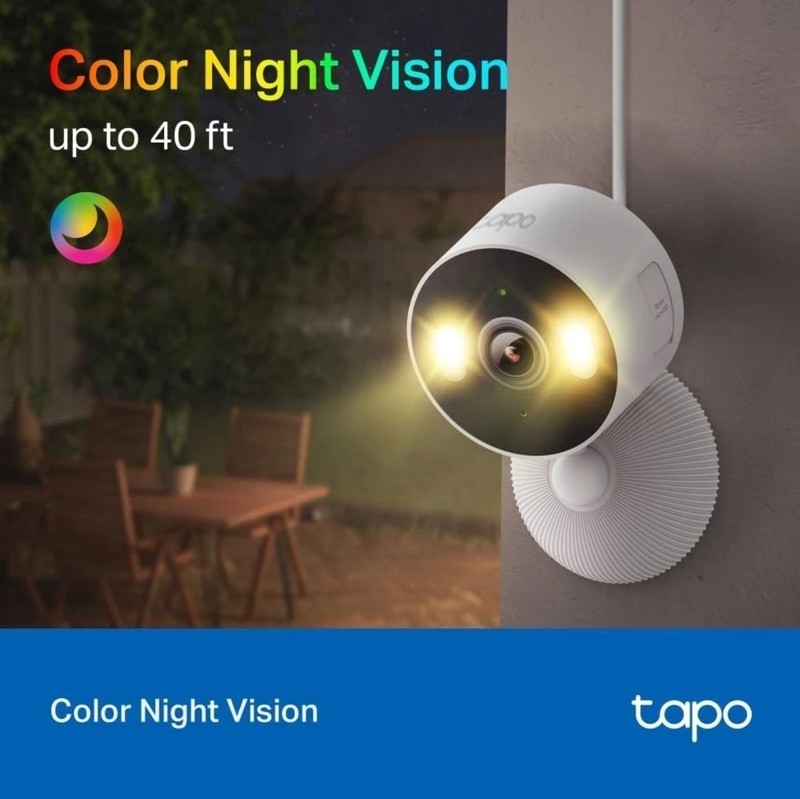 Brand New Tapo C113 - 2K Indoor/Outdoor Home Security Wi-Fi Camera White Sealed gallery