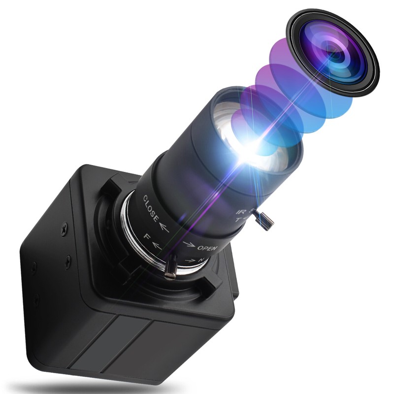 1.3MP Webcam w/ 5-50mm Manual Zoom Varifocal Lens Low light HD AR0130 USB Camera