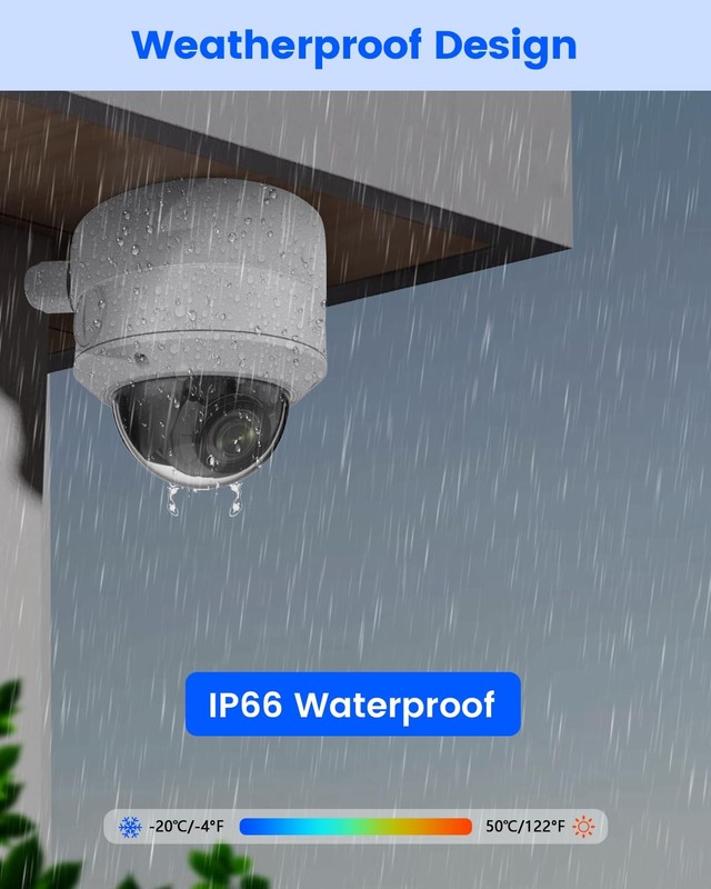 KUDS1280ZJDM8 Metal Security Camera Junction Box IP66 Waterproof Mount gallery
