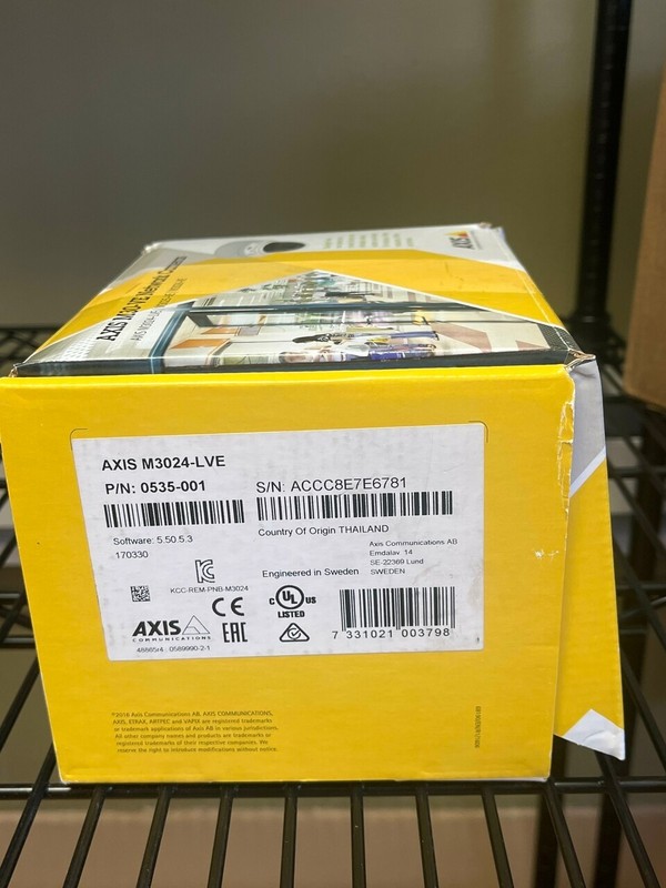 AXIS M3024-LVE Network Camera (0535-001) | Open Box | Never Used