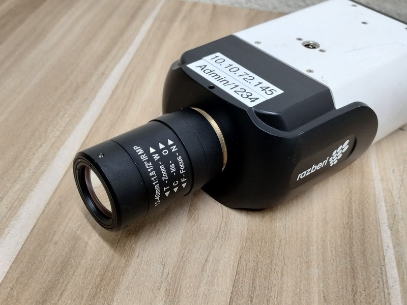 Razberi Technologies B500 12-40mm 1:1.8 1/2" IR MP BOX CAMERA gallery