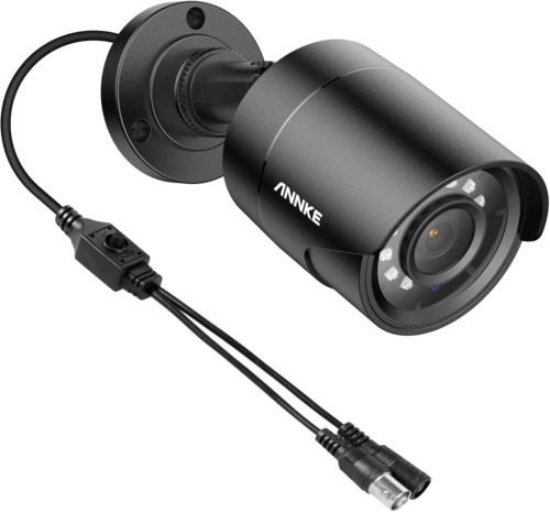 ANNKE 1080p Security Camera 4-in-1 CCTV Bullet Wired Cam, Black