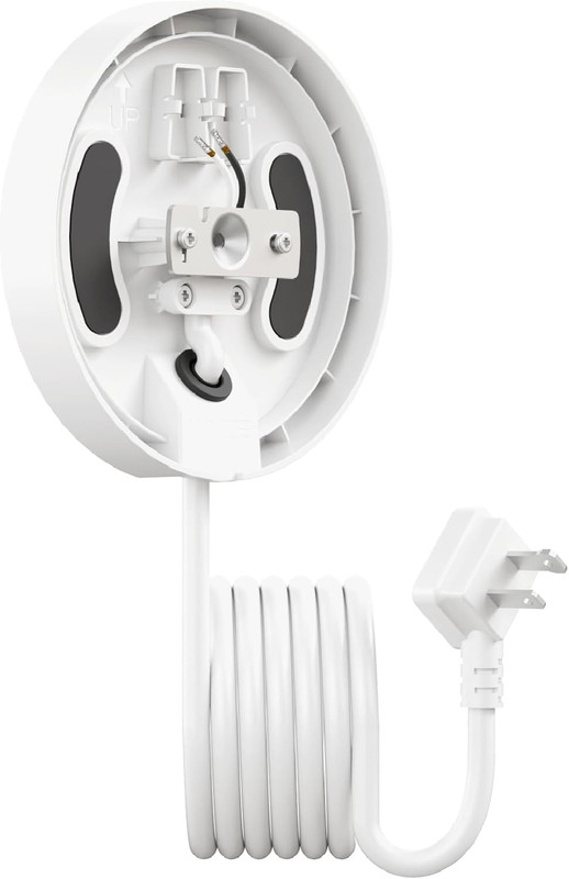 Floodlight Cam Plug-In Mount for Floodlight Cameras V1/V2/Pro, Electrical Box w