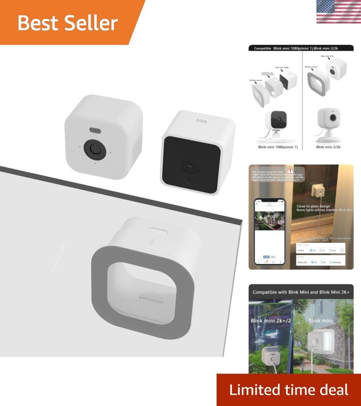 Window Mount for Blink Mini 2K+ / Mini Indoor Camera | Blink Camera Window Mo…