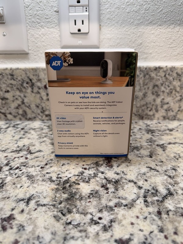 NEW 2026 ADT 2K Wireless Indoor Camera for ADT Blu Security System gallery