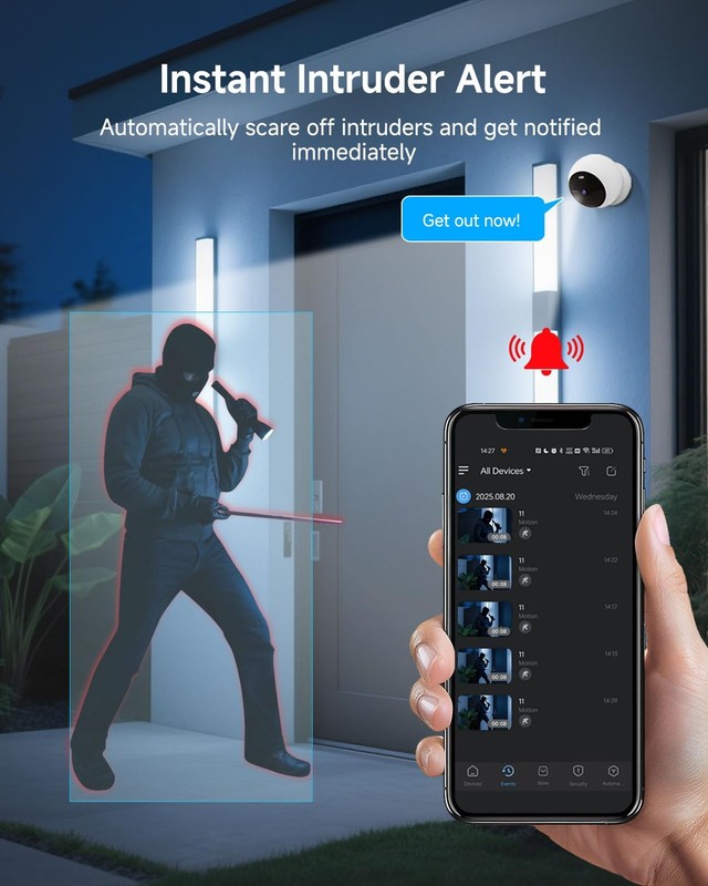 B200 Security Camera Wireless Outdoor Magnetic, 1080p Cameras for Home Securi... gallery