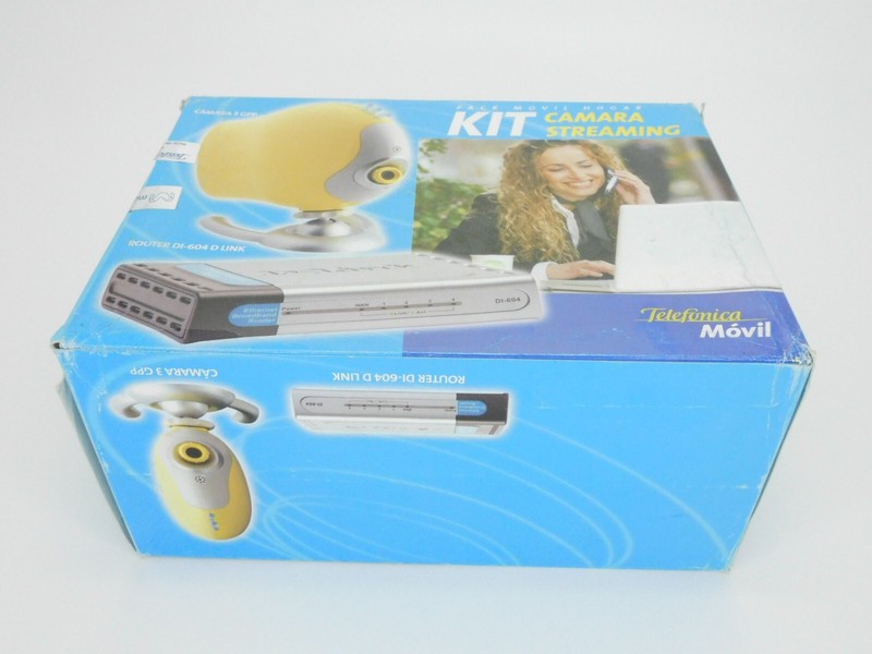 Home Camera Streaming Kit Pack MoviL Hogar D-Link Router And DI-604 Camera 3 Gpp gallery