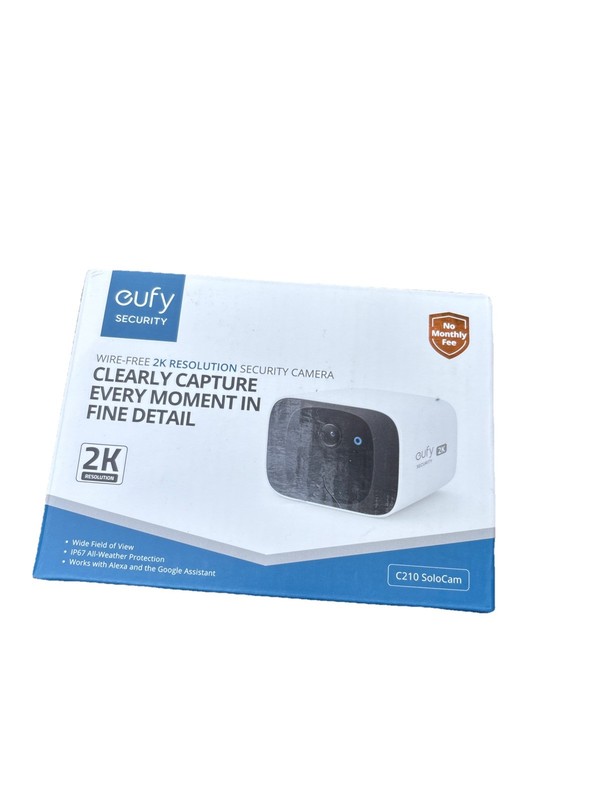 Eufy Security SoloCam C210, Wireless Outdoor Camera Easy Set Surveillance Video!
